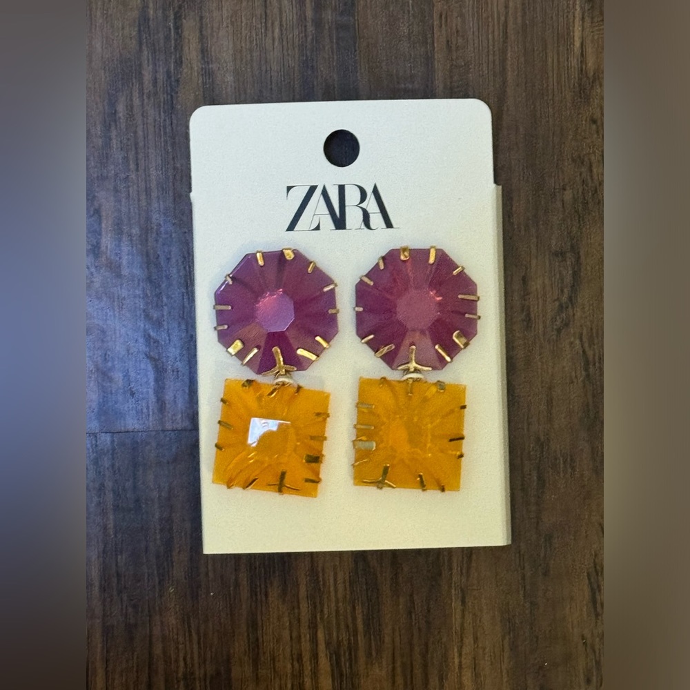 Zara Solid Color Resin earring